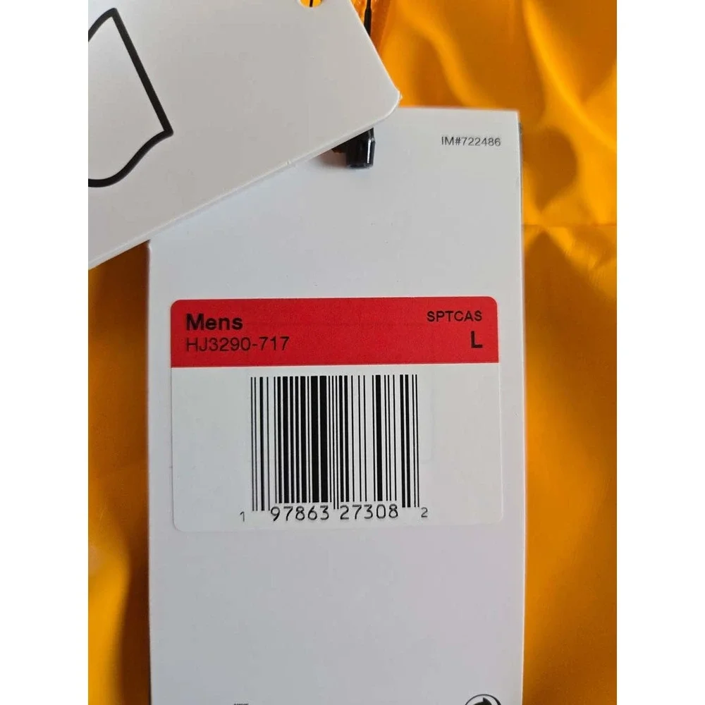Nike Mens Project F.R.O.G. Track Jacket Orange HJ3290-717 Size Large NWT